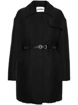 Jil Sander: Чёрное пальто 