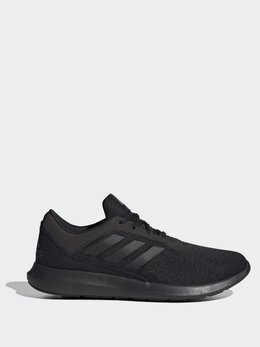 Adidas: Чёрные кроссовки  CoreRacer