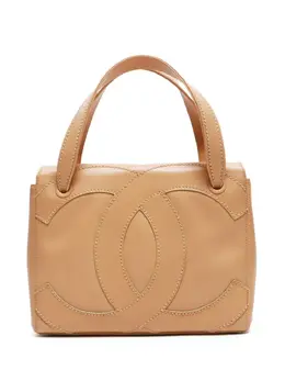 CHANEL Pre-Owned: Бежевая сумка 