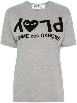 Comme Des Garçons Play: Футболка с принтом 