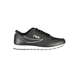 Fila: Чёрные кроссовки 