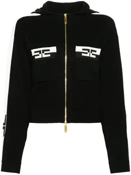 Elisabetta Franchi: Жаккардовый кардиган 
