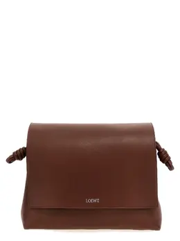 Loewe: Коричневая сумка  Flamenco