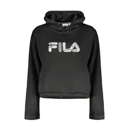 Fila: Чёрный свитер 