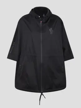 Moncler Grenoble: Чёрный плащ 