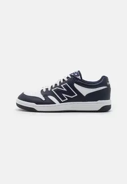 New Balance: Голубые кеды 