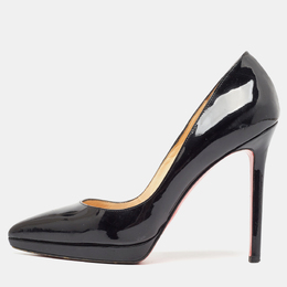 Christian Louboutin: Чёрные туфли  Pigalle