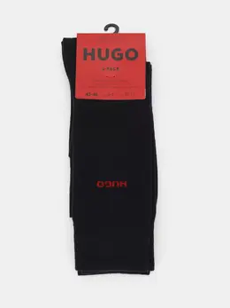 HUGO BOSS: Синие носки 