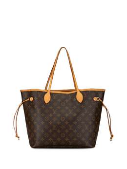 Louis Vuitton Pre-Owned: Коричневая сумка-шоппер 