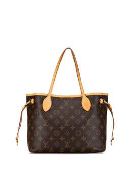 Louis Vuitton Pre-Owned: Коричневая сумка-шоппер 