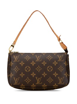 Louis Vuitton Pre-Owned: Коричневая сумка 