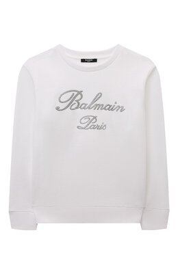 Balmain: Хлопковый свитшот 