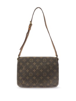 Louis Vuitton Pre-Owned: Коричневая сумка через плечо 