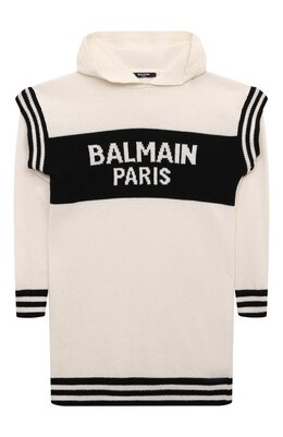 Balmain: Кашемировое платье 