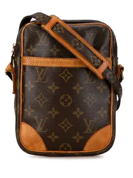 Louis Vuitton Pre-Owned: Коричневая сумка через плечо 