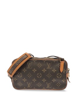 Louis Vuitton Pre-Owned: Коричневая сумка через плечо 