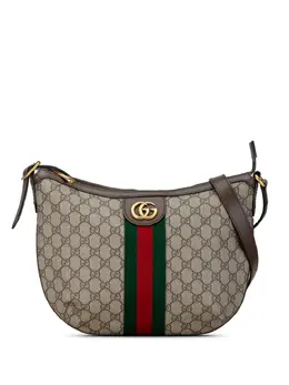 Gucci Pre-Owned: Коричневая сумка через плечо 