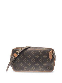 Louis Vuitton Pre-Owned: Коричневая сумка через плечо 