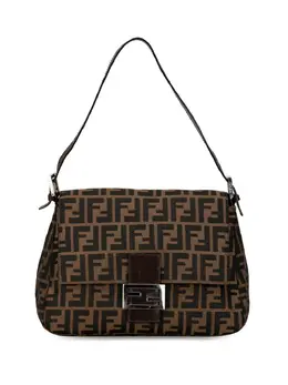 Fendi Pre-Owned: Коричневая сумка 