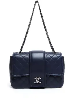 CHANEL Pre-Owned: Чёрная сумка 