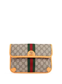 Gucci: Бежевая сумка  Ophidia