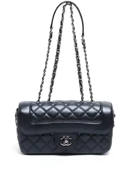 CHANEL Pre-Owned: Чёрная сумка 