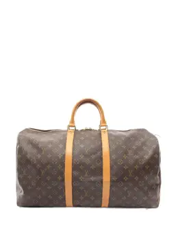 Louis Vuitton Pre-Owned: Коричневая сумка 