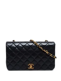 CHANEL Pre-Owned: Чёрная сумка 