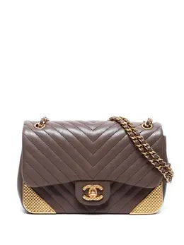 CHANEL Pre-Owned: Коричневая сумка 