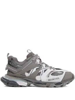 Balenciaga: Коричневые кроссовки  Track Faded