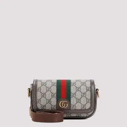 Gucci: Бежевая сумка  GG Supreme