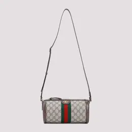 Gucci: Бежевая сумка  Ophidia