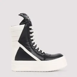 Rick Owens: Чёрные кроссовки  Geobasket