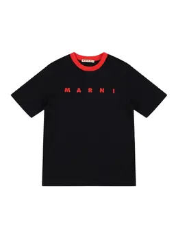 MARNI JUNIOR: Хлопковая футболка 