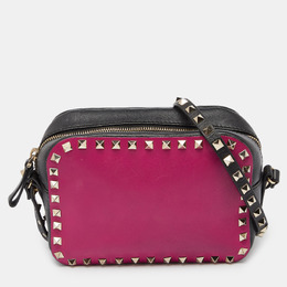 Valentino: Розовая сумка  Rockstud