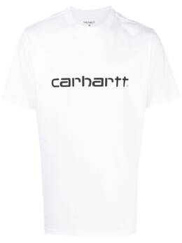 Carhartt Wip: Хлопковая футболка  Script