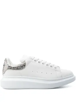 Alexander McQueen: Белые кроссовки  Oversized