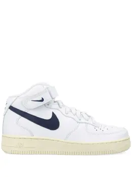 Nike: Белые кроссовки  Air Force 1