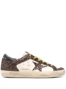 Golden Goose: Бежевые кроссовки  Superstar sneakers
