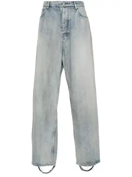 Balenciaga: Светлые джинсы 