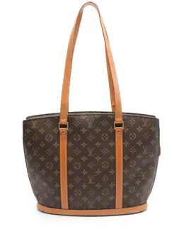 Louis Vuitton Pre-Owned: Коричневая сумка-шоппер 