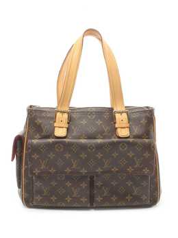 Louis Vuitton Pre-Owned: Коричневая сумка-шоппер 