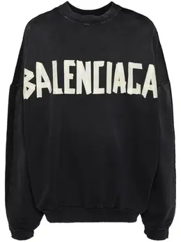 Balenciaga: Хлопковый свитшот 