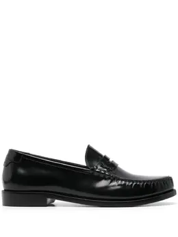 Saint Laurent: Чёрные лоферы 