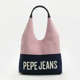 Pepe Jeans: Фиолетовая сумка 