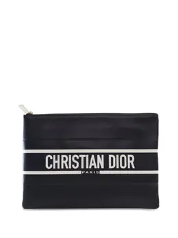 Christian Dior Pre-Owned: Чёрный клатч 