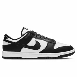 NIKE: Чёрные кроссовки  Dunk Low Retro