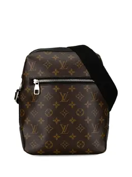 Louis Vuitton Pre-Owned: Коричневая сумка через плечо 