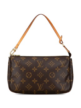 Louis Vuitton Pre-Owned: Коричневая сумка 