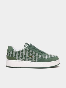 Lacoste: Зелёные кроссовки 